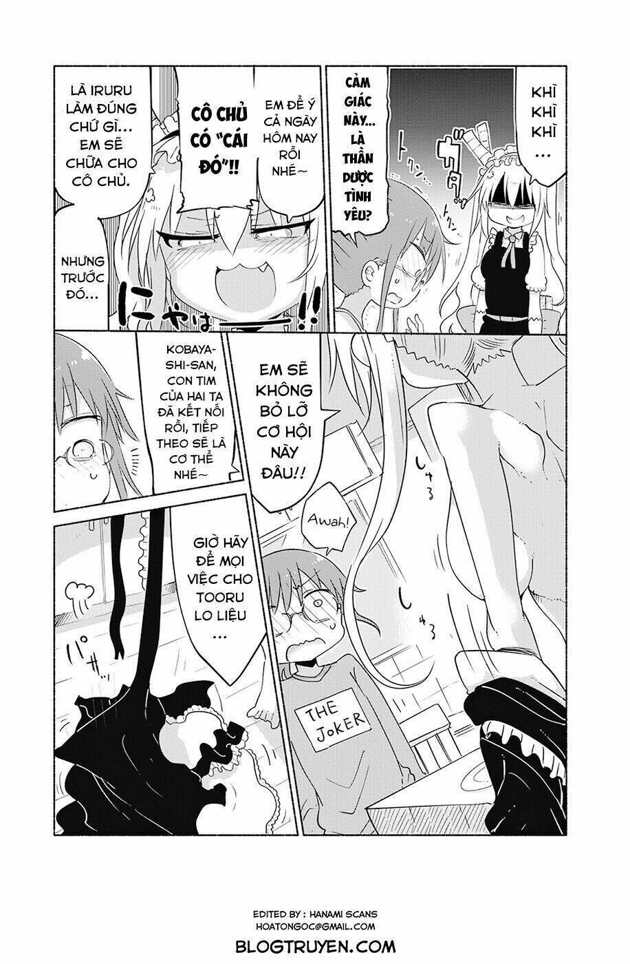 cuộc sống trả ơn của nàng rồng tohru! chapter 37: tooru và \"cái ấy\" - Next chapter 38: \"tooru và iruru\"