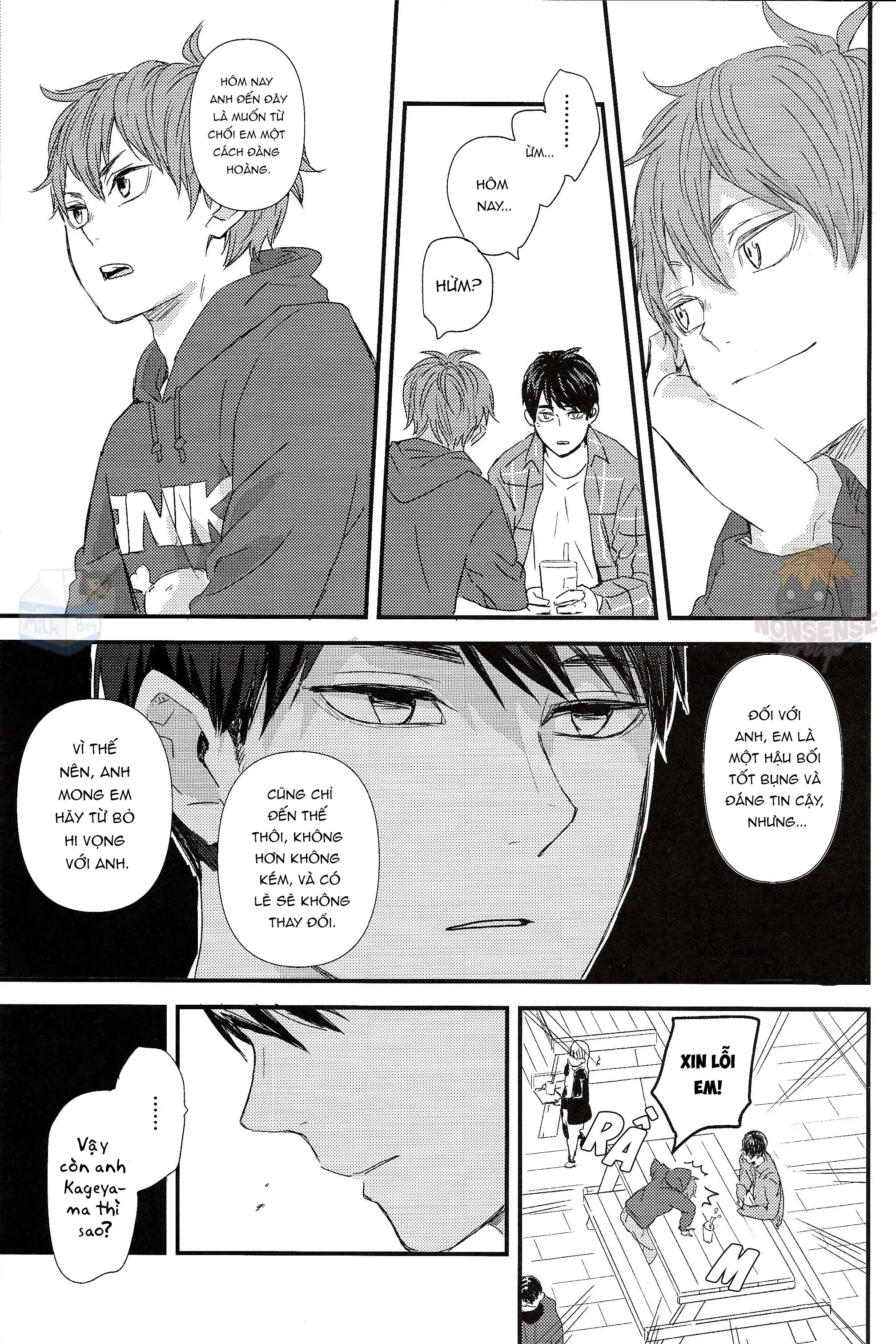 [KAGEHINA DOUJINSHI] - CÁ BƠI TRÊN TRỜI Chapter 2 - Trang 2