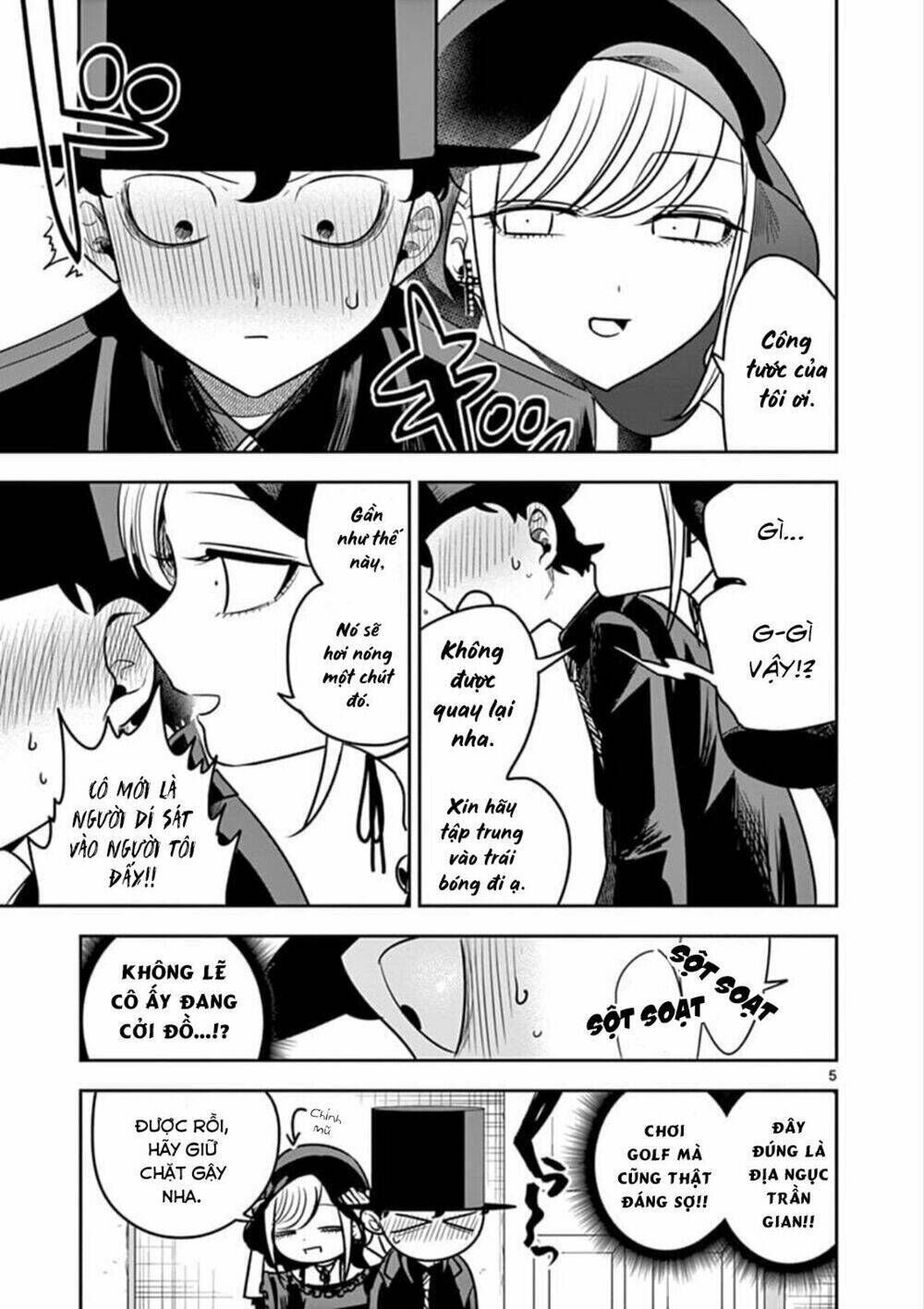 shinigami bocchan to kuro maid chapter 75: chơi golf - Trang 2