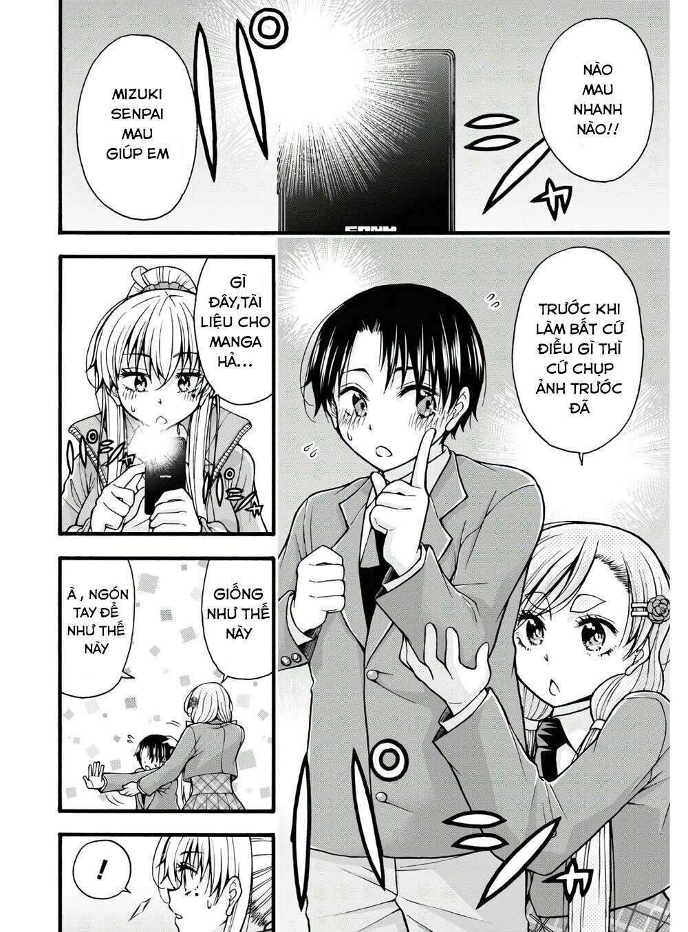 đừng biến dạng mà, ogata-kun!! chapter 4 - Trang 2