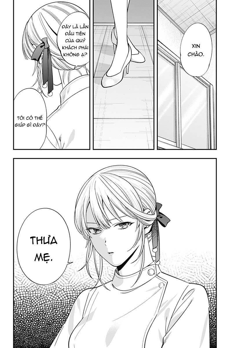 excuse me dentist, it's touching me! chapter 49 - Trang 2