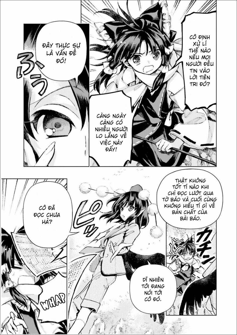 touhou suzunaan ~ forbidden scrollery chapter 35: - ai lan truyền tin đồn mị dân (phần hai) - Trang 2