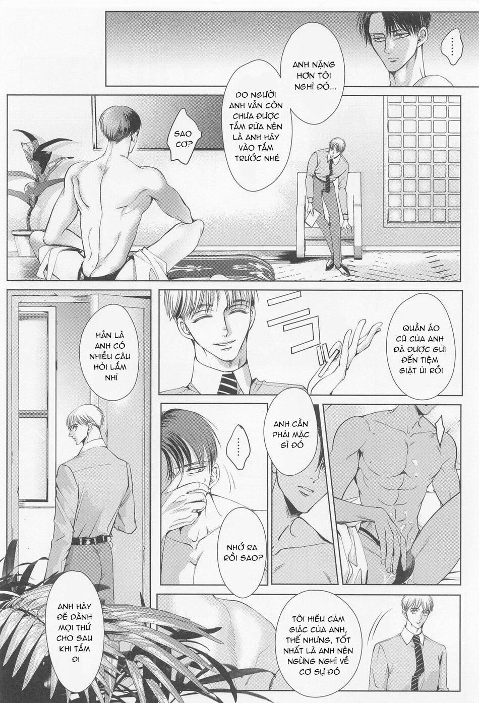 nơi husbando của bạn bị đụ ná thở Chapter 26 Levi - Trang 1