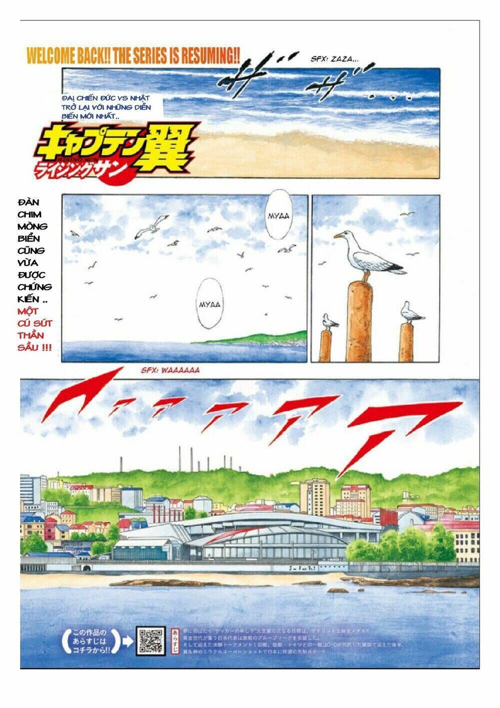 captain tsubasa : rising sun chapter 79 - Trang 2