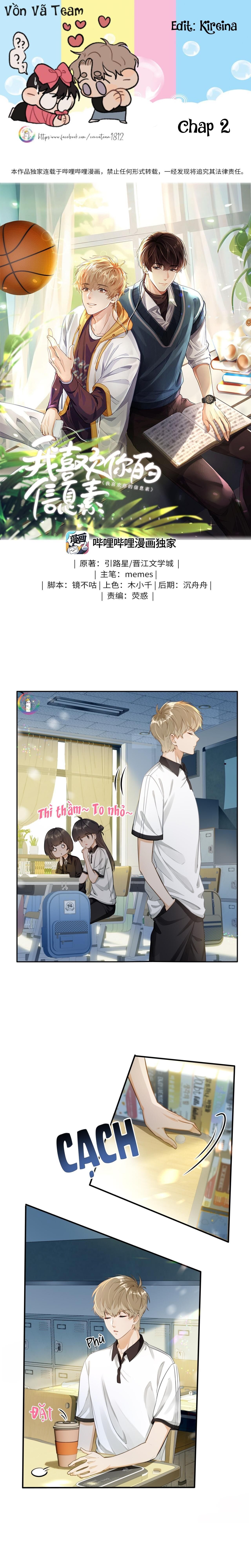 Tôi Thích Pheromone Của Cậu Chapter 2 - Trang 1