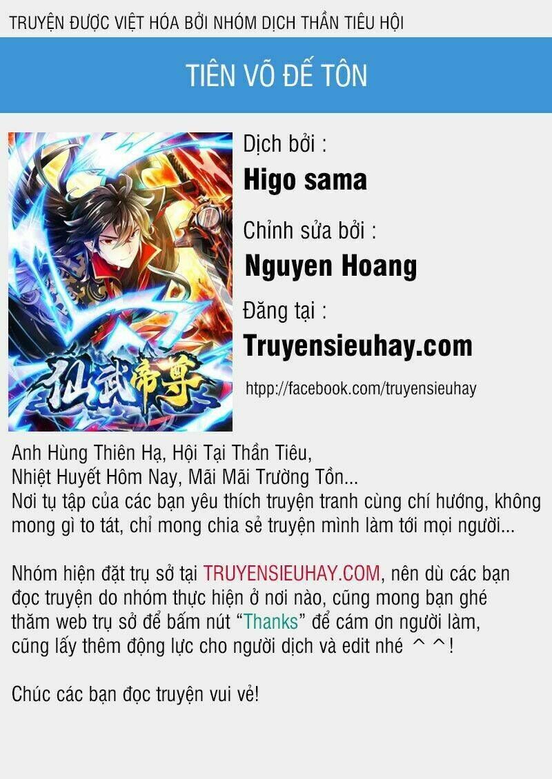 tiên võ đế tôn chapter 1 - Trang 2