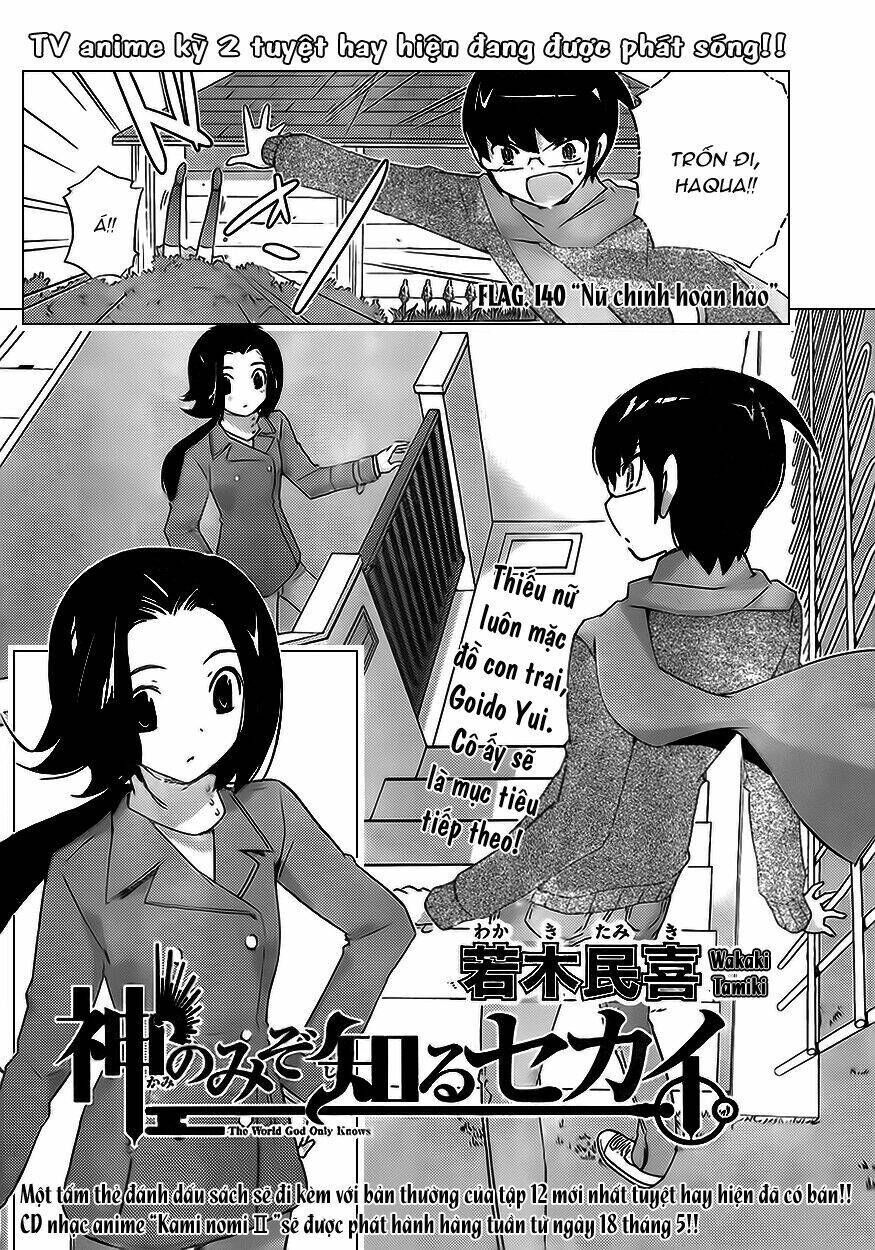 The World God Only Knows - Kami nomi zo Shiru Sekai Chapter 140 - Trang 1