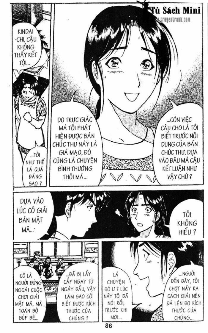 Thám Tử Kindaichi Chapter 63 - Trang 2