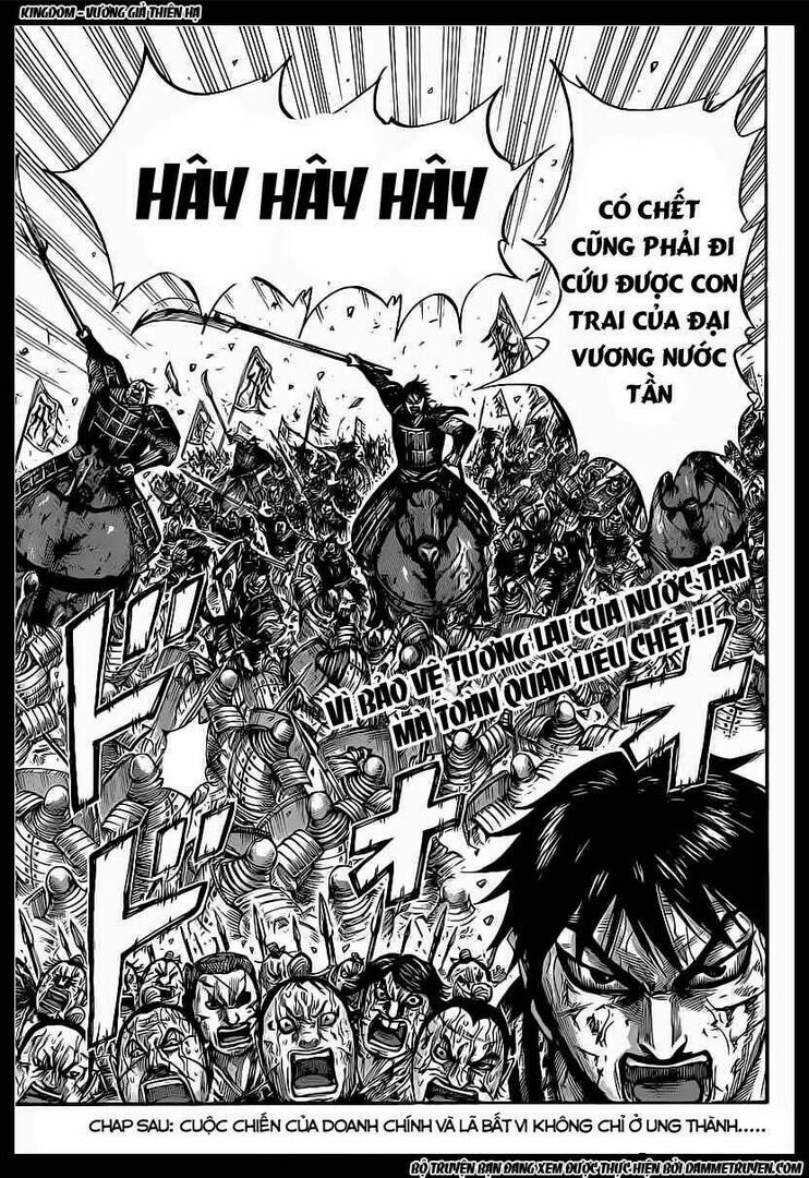 kingdom - vương giả thiên hạ chapter 421 - Next chapter 422