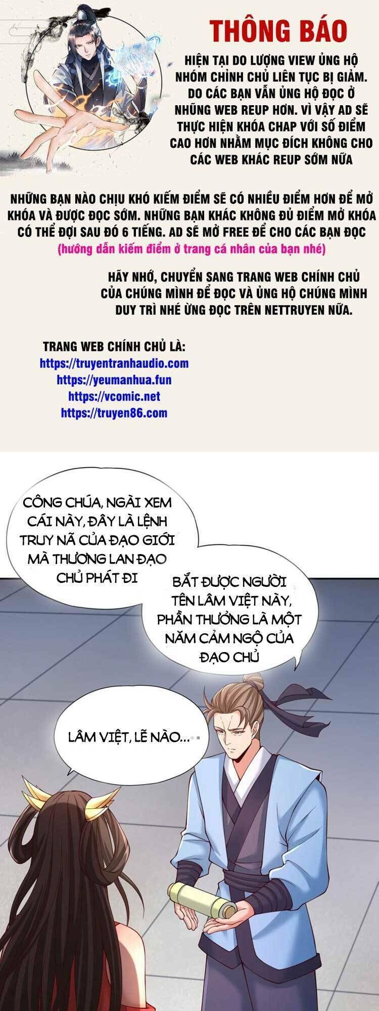 ta bị nhốt tại cùng một ngày mười vạn năm chapter 289 - Trang 2