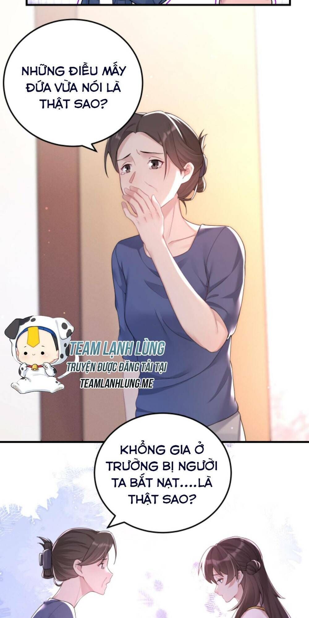 đứng yên! em gái chúng tôi nói trên đầu bạn có quỷ. chapter 75 - Trang 2