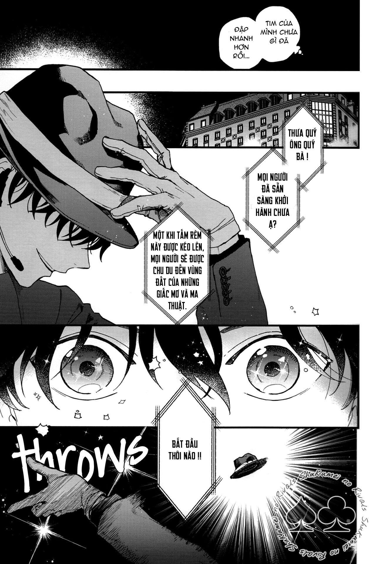 DJ Detective Conan Chapter 2 KaitoxShinichi - Trang 2