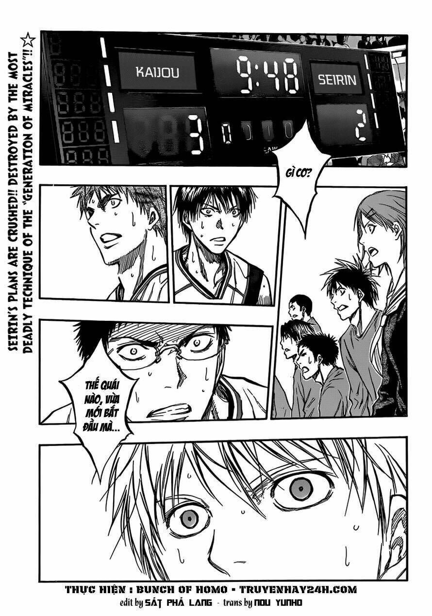 Vua Bóng Rổ Kuroko Chapter 185 - Trang 2