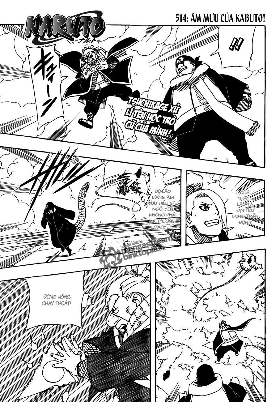 naruto - cửu vĩ hồ ly chapter 514 - Trang 2