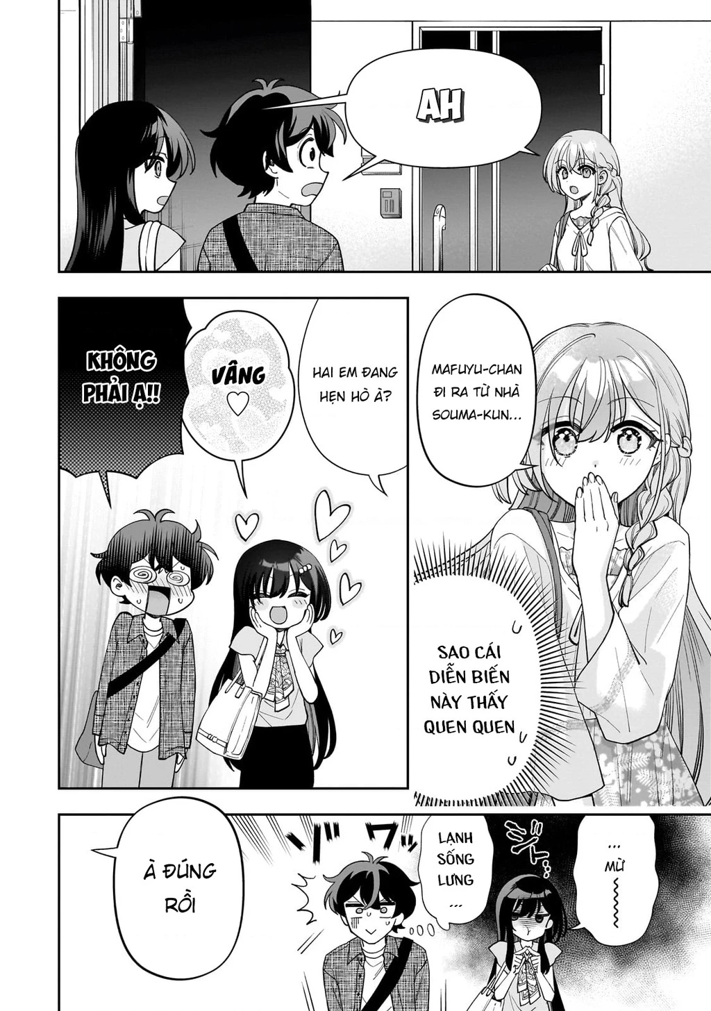 Net no "Oshi" to Real no "Oshi" ga Tonari ni Hikkoshite Kita Chapter 12 - Trang 1