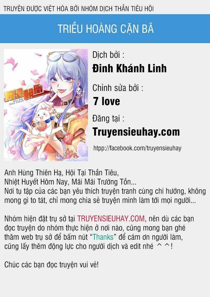 Triều Hoàng Cặn Bã Chapter 1 - Trang 2