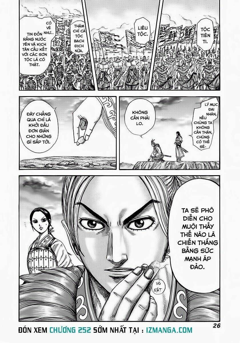 kingdom - vương giả thiên hạ chapter 251 - Next chapter 252