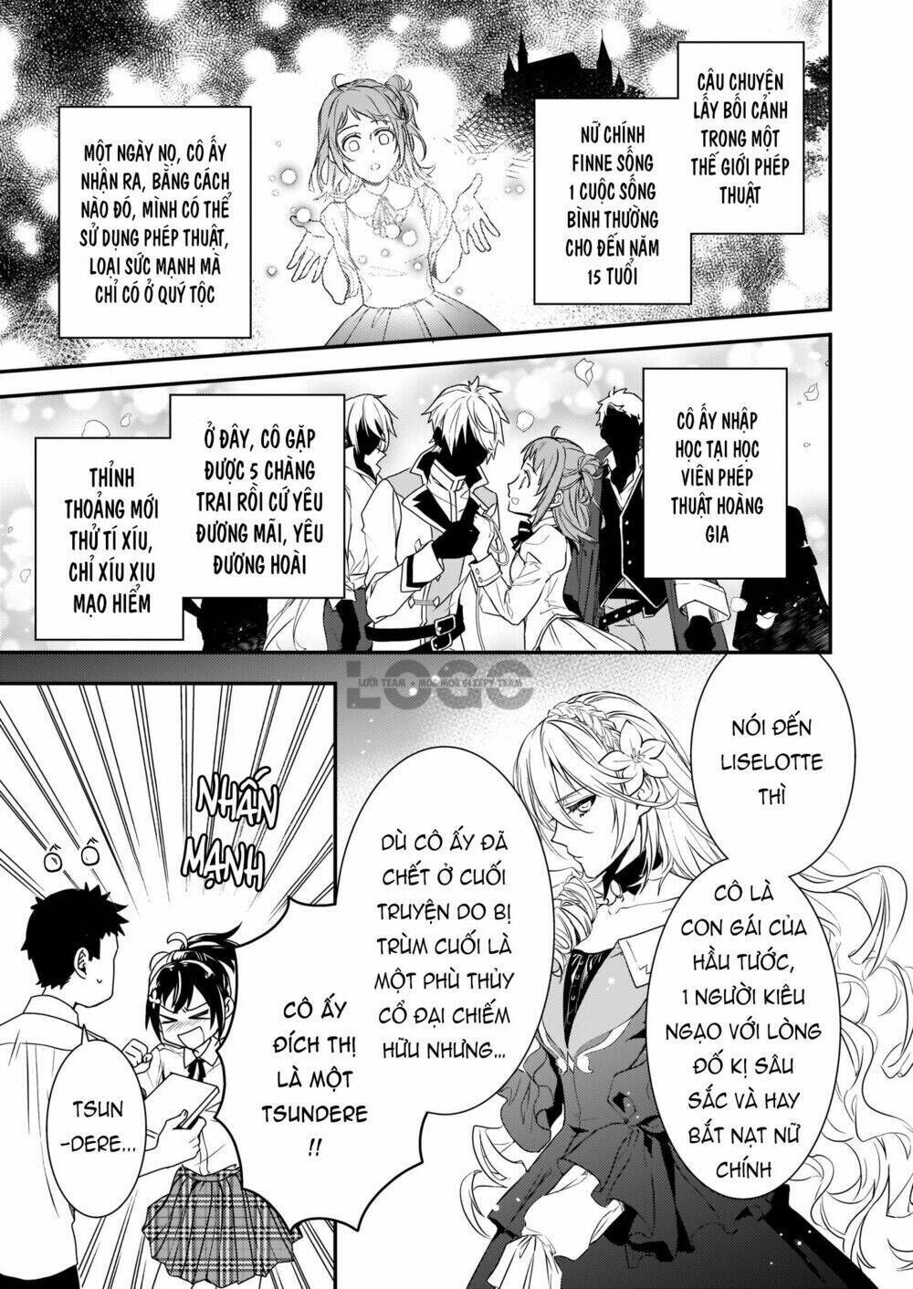 tsundere akuyaku reijou liselotte to jikkyou no endo-kun to kaisetsu no kobayashi-san chapter 1 - Trang 2