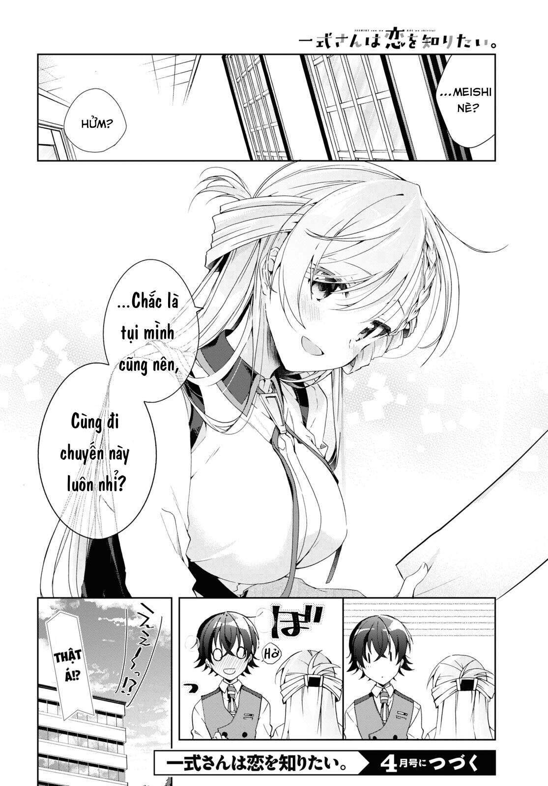 Isshiki-san muốn biết yêu là gì Chapter 18 - Trang 2