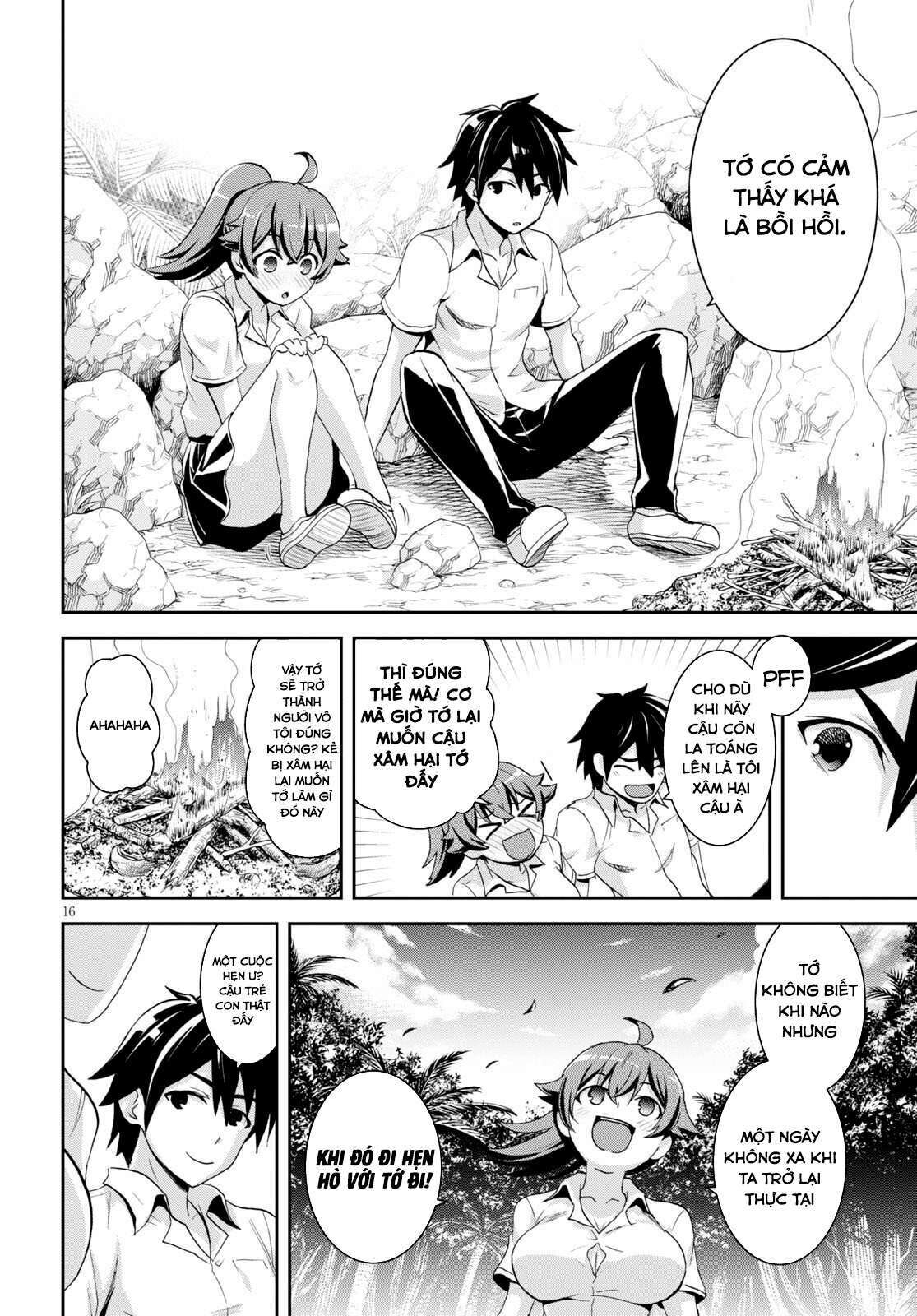 Isekai Yurutto Survival Seikatsu: Gakkou No Minna To Isekai No Mujintou Ni Tenishitakedo Ore Dake Rakushou Desu Chapter 4 - Trang 2