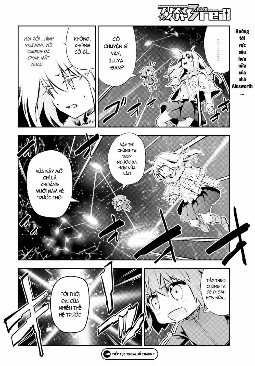 fate/kaleid liner prisma illya drei! chapter 63: ký lục tinh mệnh - Trang 2