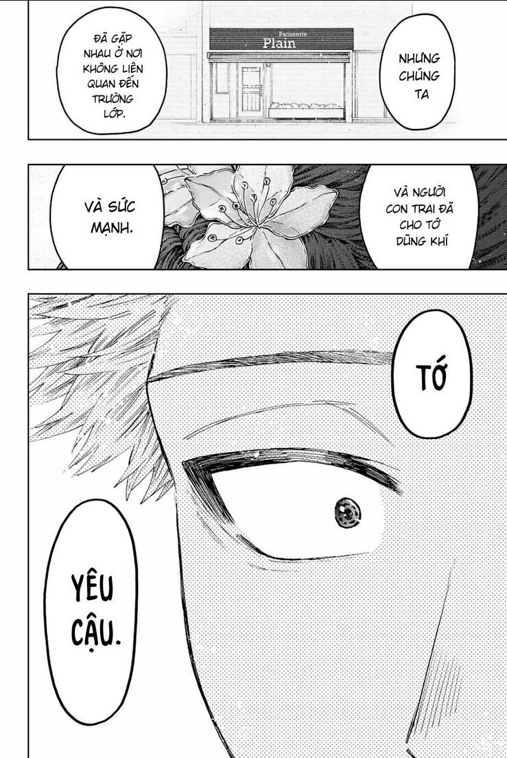 the fragrant flower blooms with dignity - kaoru hana wa rin to saku chapter 39: tỏ tình - Next chapter 40: kaoruko và rintaro