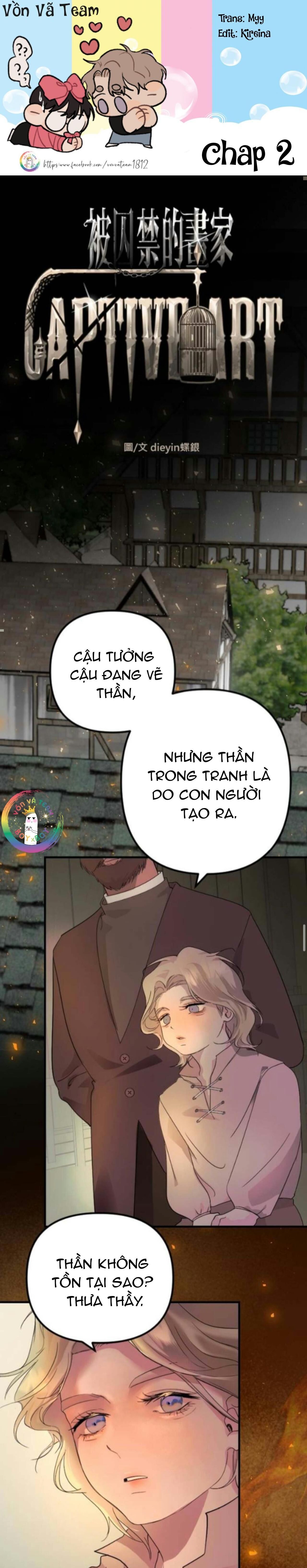 Hoạ Sĩ Bị Cầm Tù Chapter 2 - Trang 1