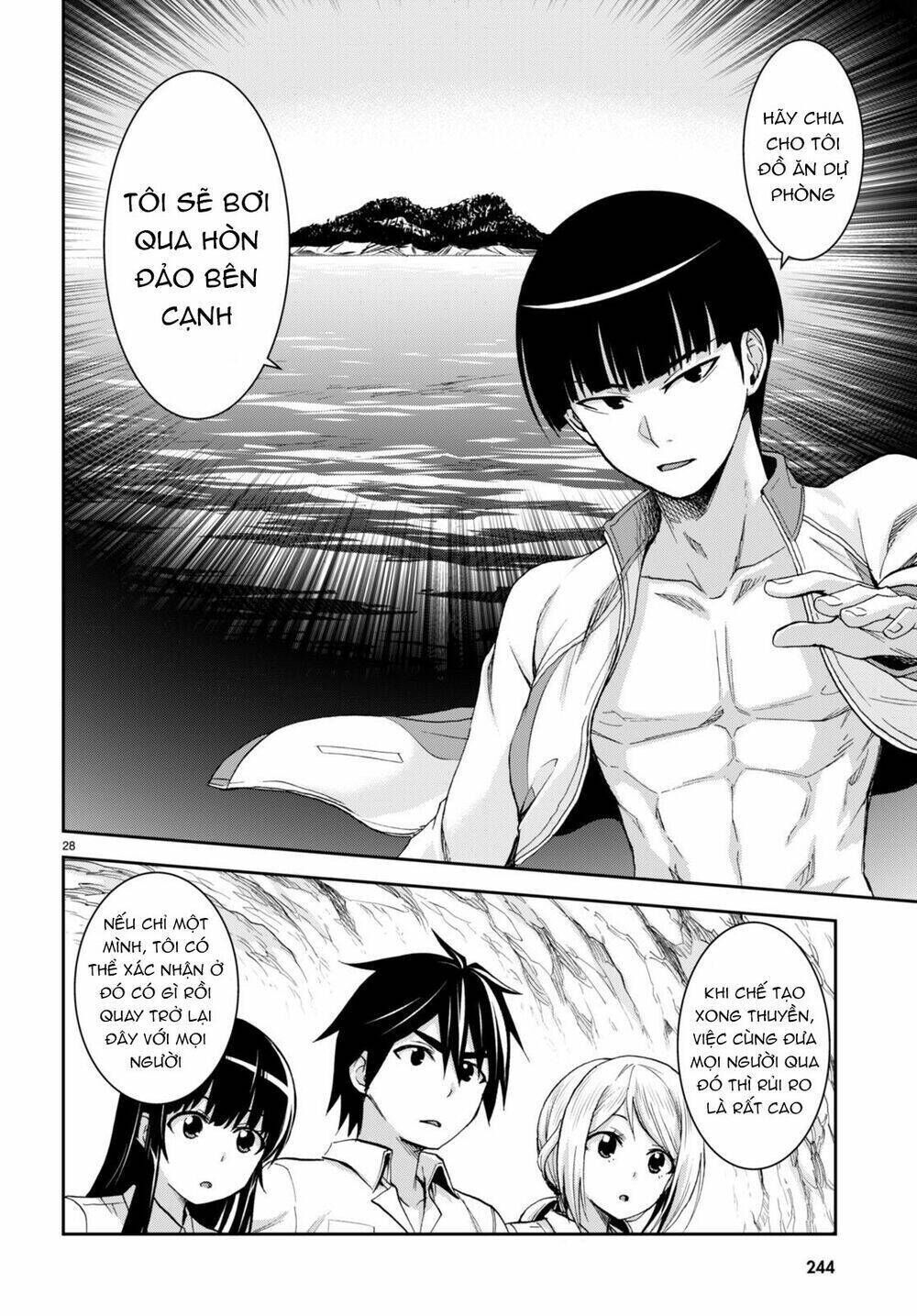 gakkou no minna to isekai no mujintou ni tenishitakedo ore dake rakushou desu chapter 16 - Trang 2