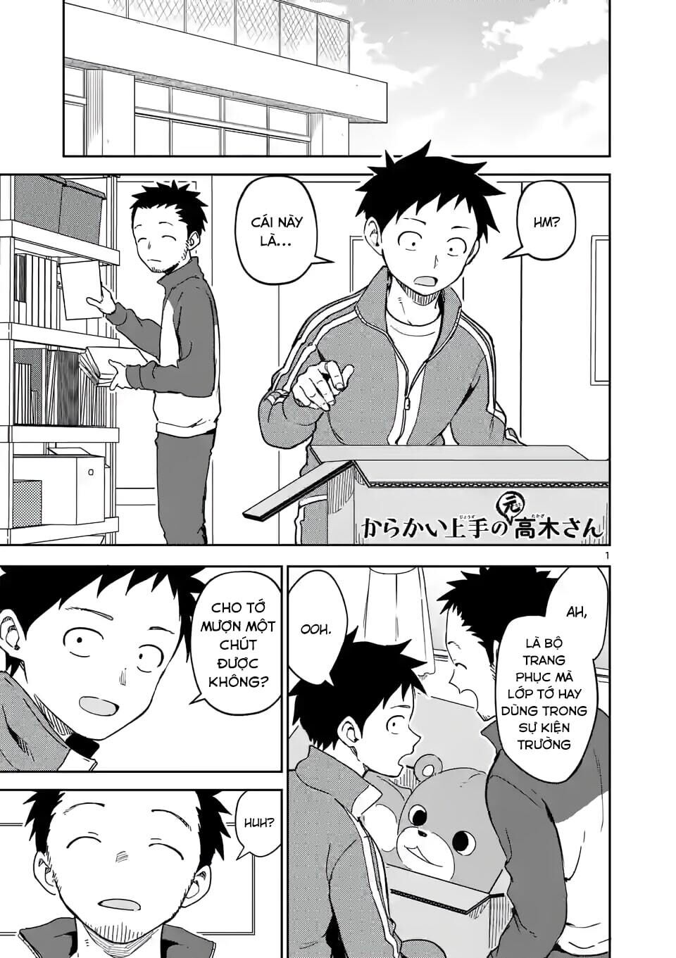 Karakai Jouzu no (Moto) Takagi-san Chapter 257 - Trang 1