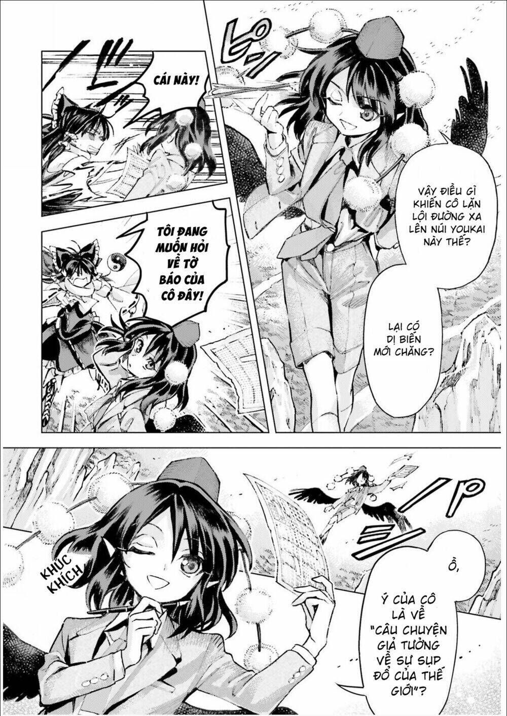 touhou suzunaan ~ forbidden scrollery chapter 35: - ai lan truyền tin đồn mị dân (phần hai) - Trang 2