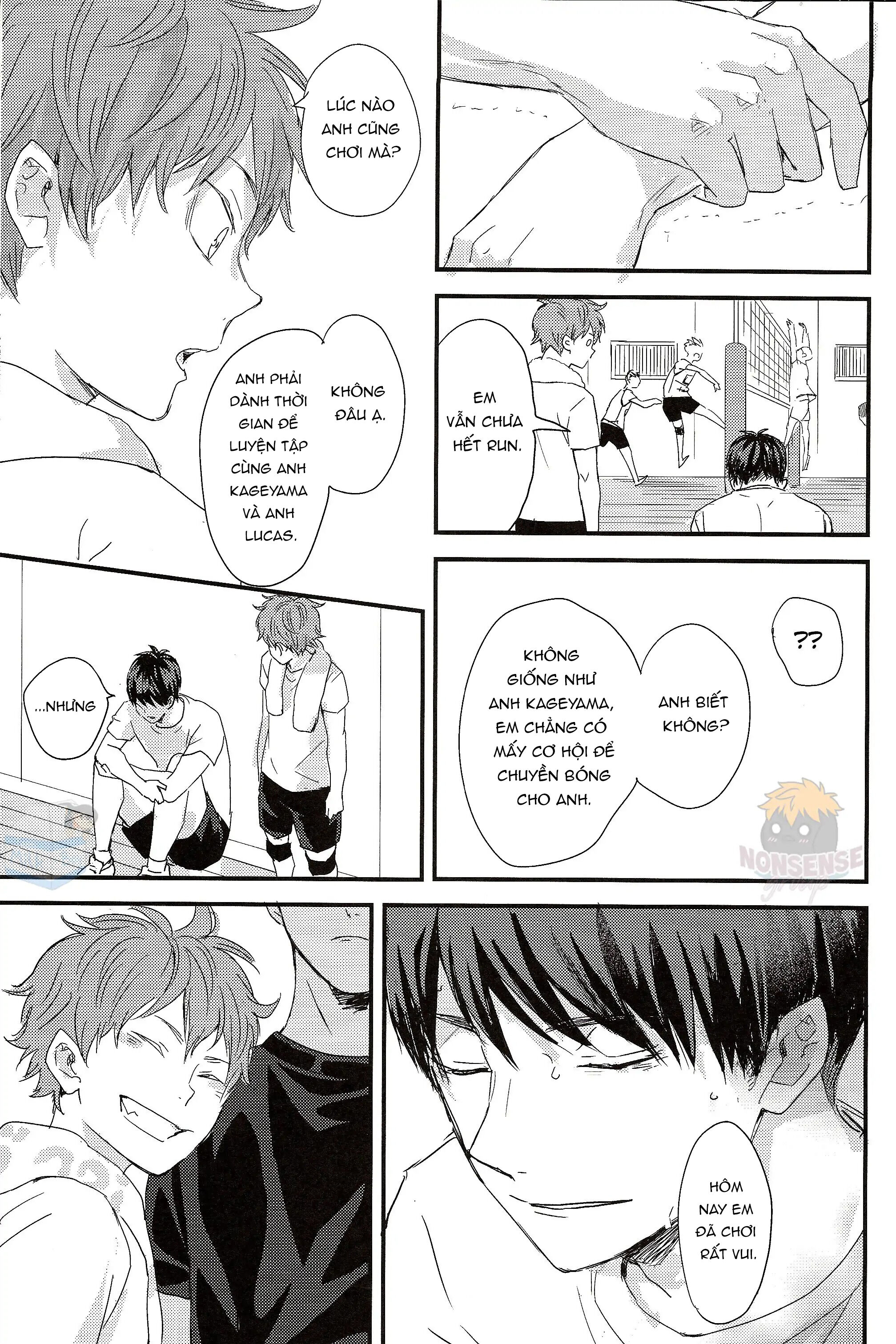 [KAGEHINA DOUJINSHI] - CÁ BƠI TRÊN TRỜI Chapter 2 - Trang 2