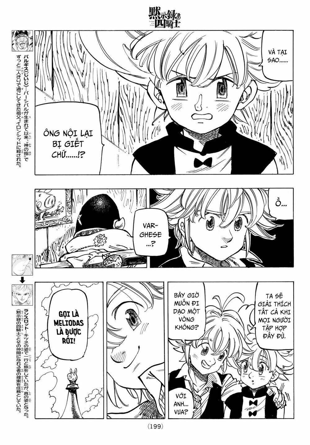 tứ kỵ sĩ khải huyền chapter 52: meliodas và percival - Trang 2