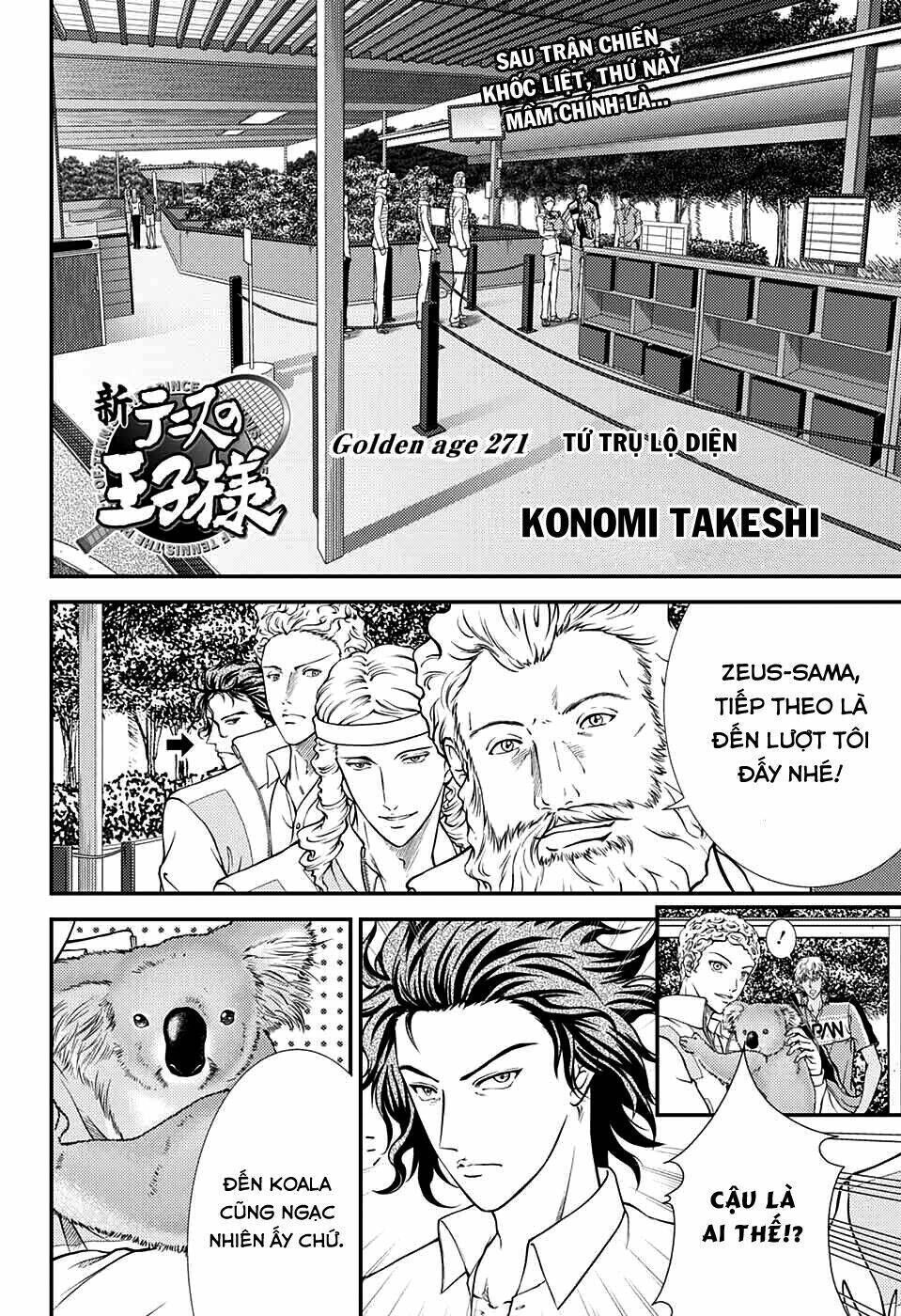 new prince of tennis chapter 271 - Trang 2