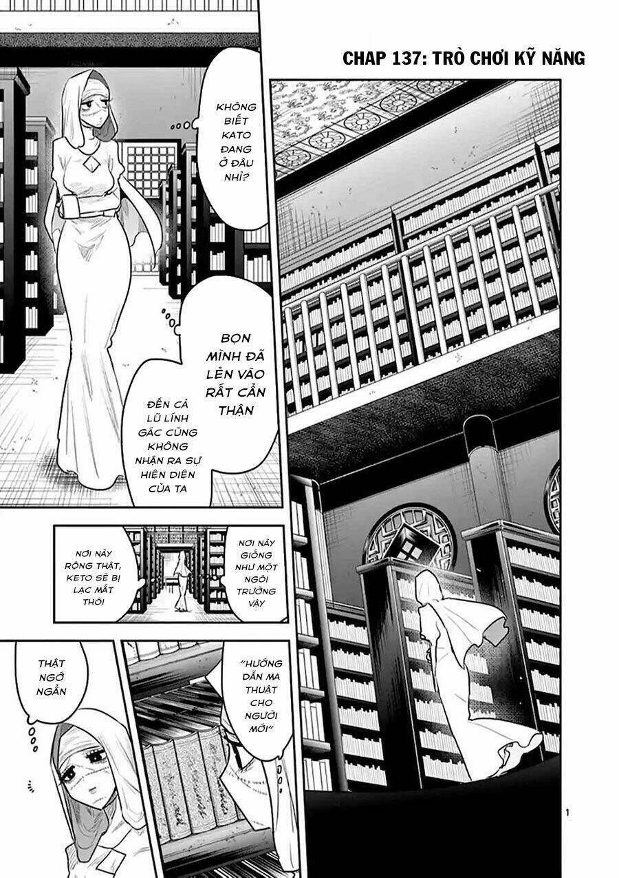 shinigami bocchan to kuro maid chapter 137: - trò chơi kỹ năng - Trang 2