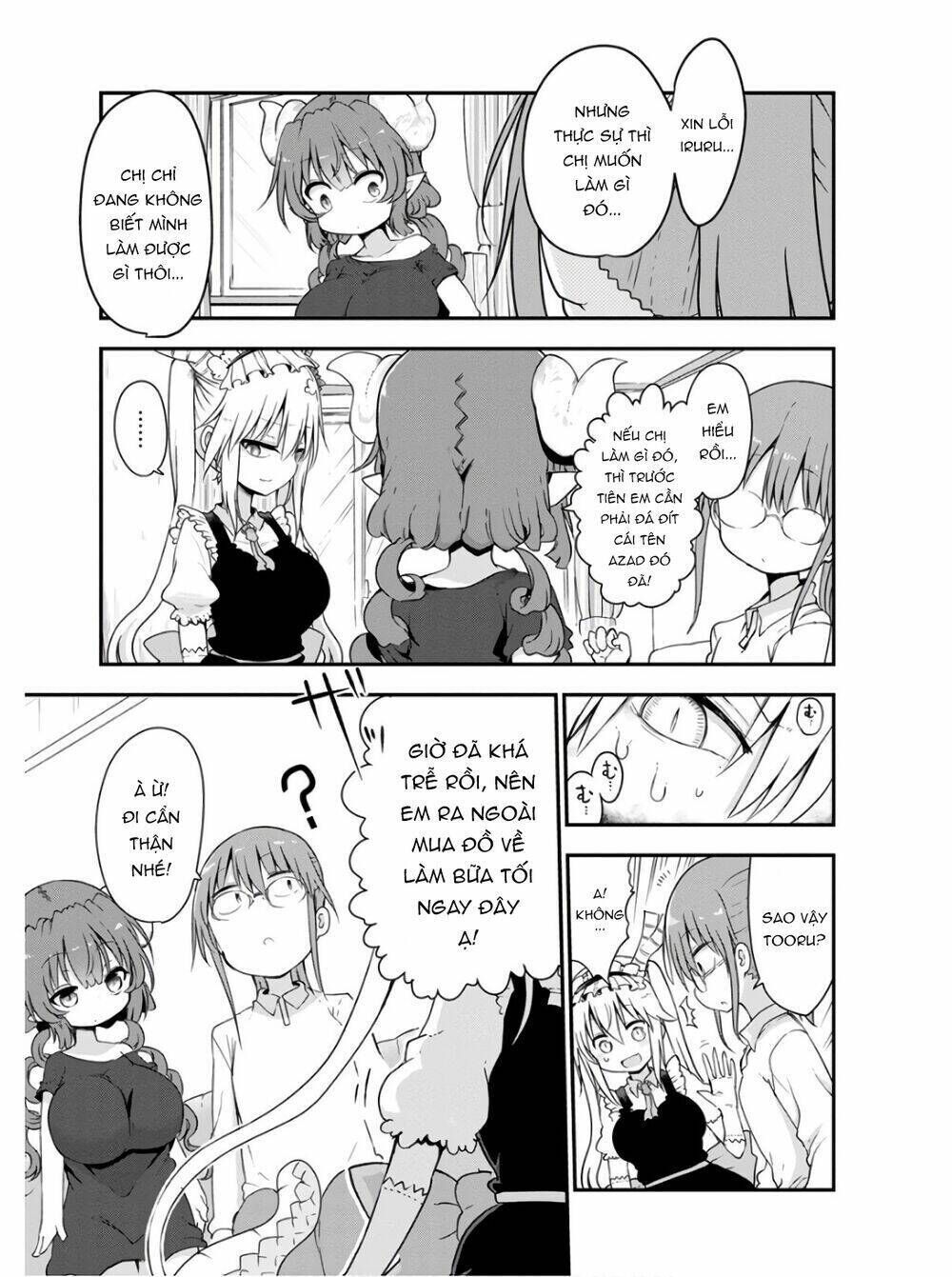 cuộc sống trả ơn của nàng rồng tohru! chapter 73: \"kanna và lá thư bị bỏ lại\" - Trang 2