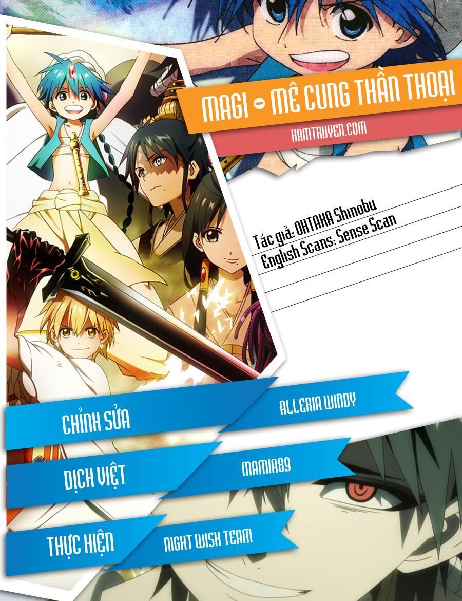 Magi: Bậc Thầy Pháp Thuật Chapter 240 - Trang 2