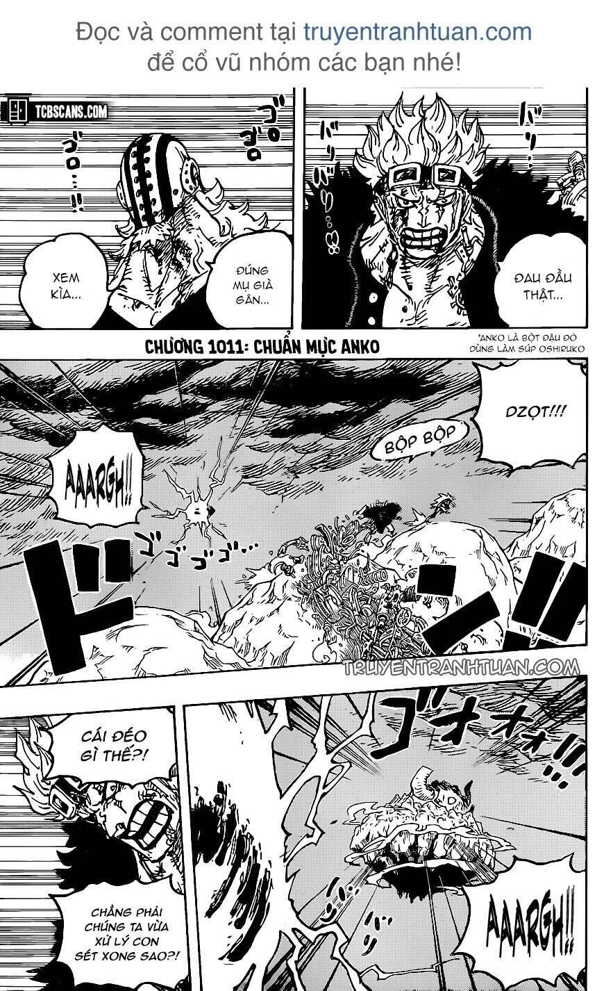 One Piece Chapter 1011 - Trang 2