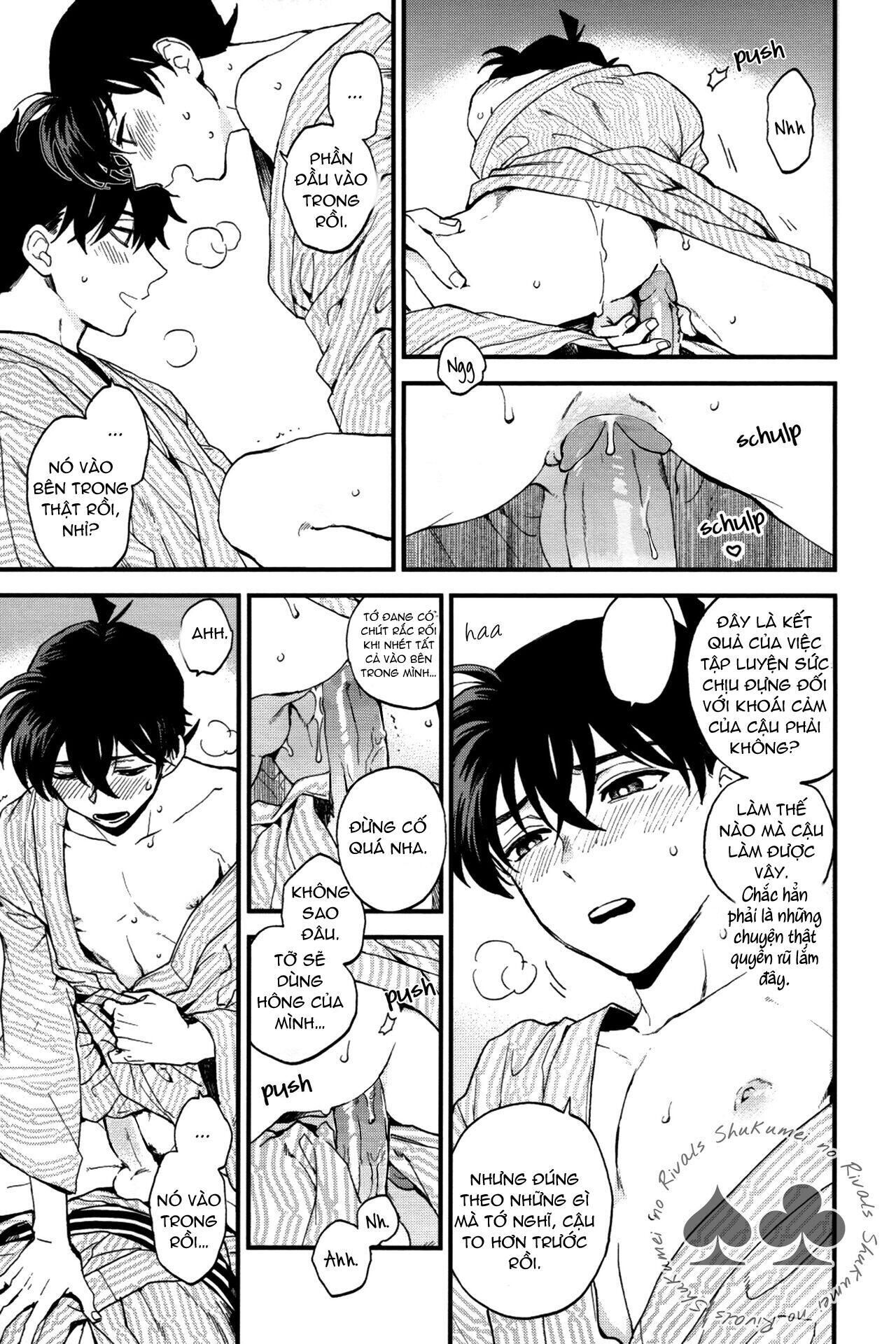 DJ Detective Conan Chapter 2 KaitoxShinichi - Trang 2