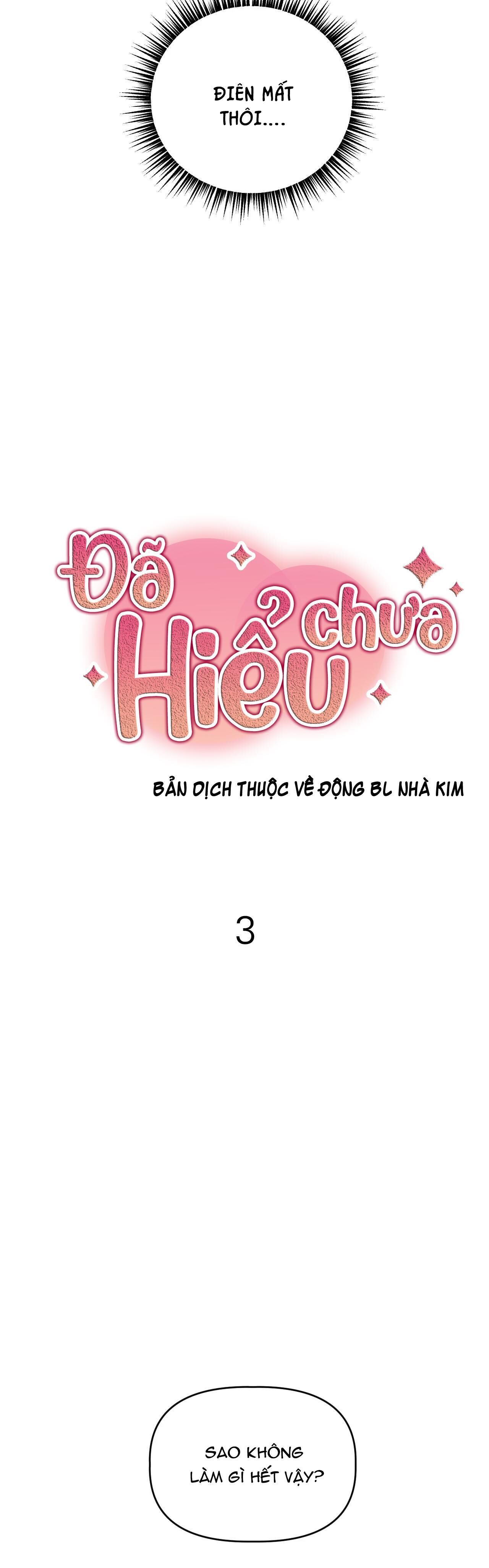 ĐÃ HIỂU CHƯA Chapter 3 HÀI Ẻ =)) - Trang 1