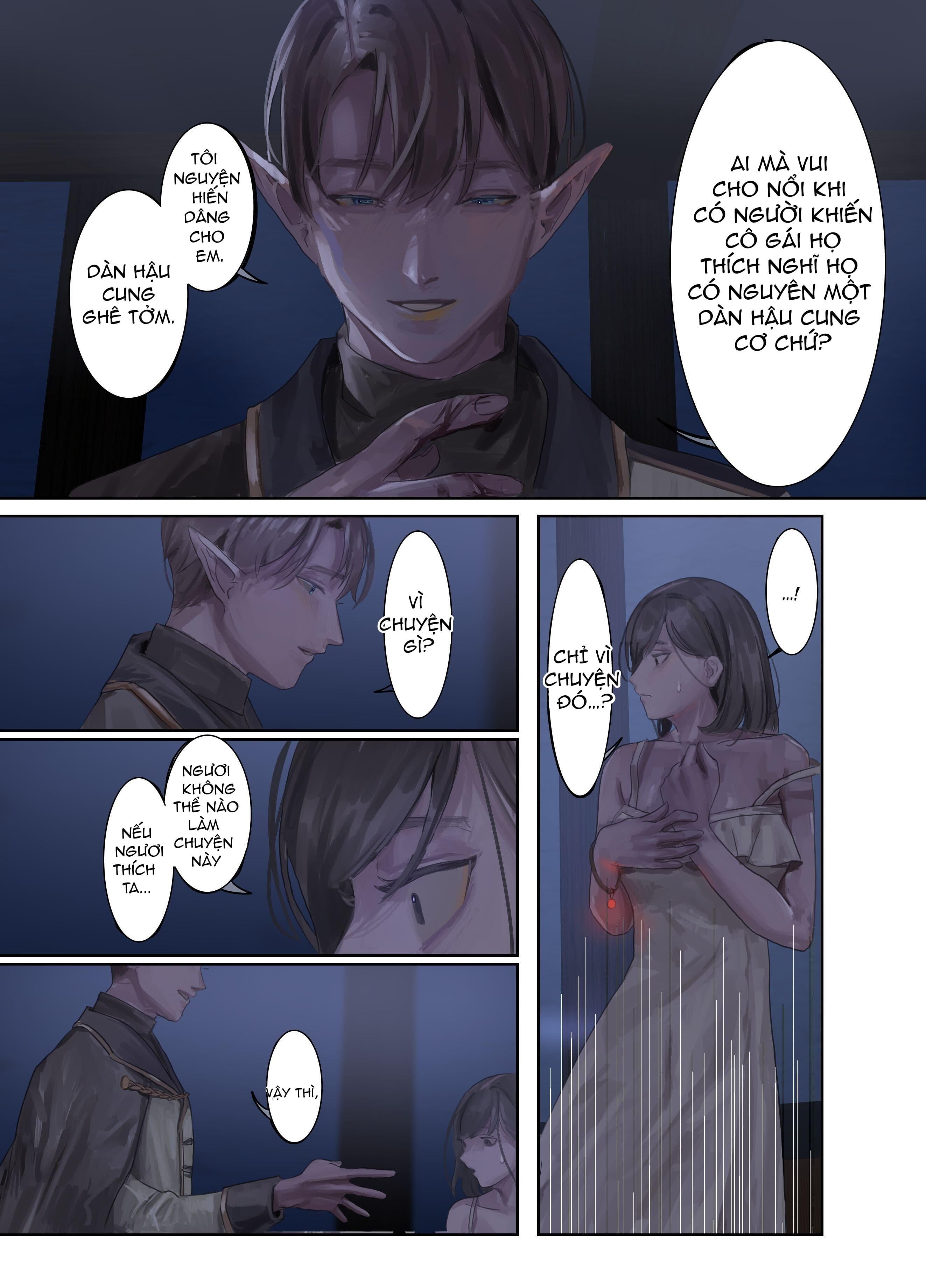 HOÀN Thánh Nữ Cố Gắng Thoát Khỏi Harem và Yandere - Mal Chapter 1 Chiếm Hữu 18+ - Trang 1