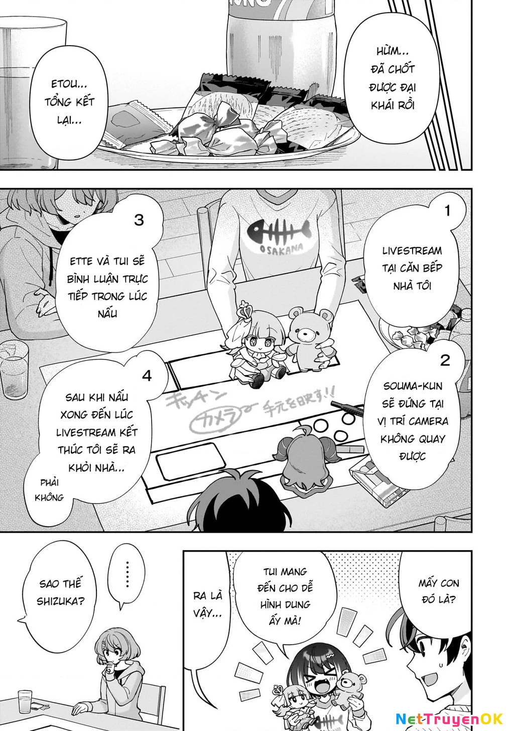 Net no "Oshi" to Real no "Oshi" ga Tonari ni Hikkoshite Kita Chapter 11 - Trang 1