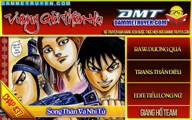 kingdom - vương giả thiên hạ chapter 437 - Next chapter 438