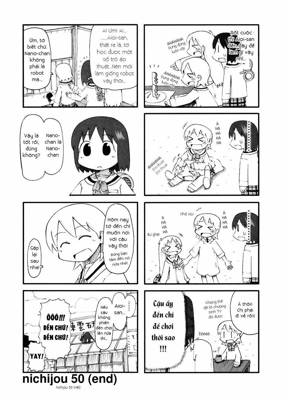 nichijou chương 50 - Next chương 51