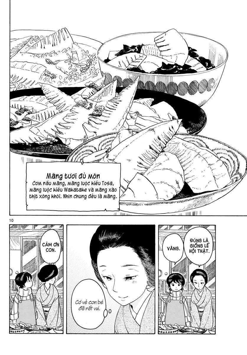 maiko-san chi no makanai-san chapter 73: cuộc chiến măng tre - Trang 1