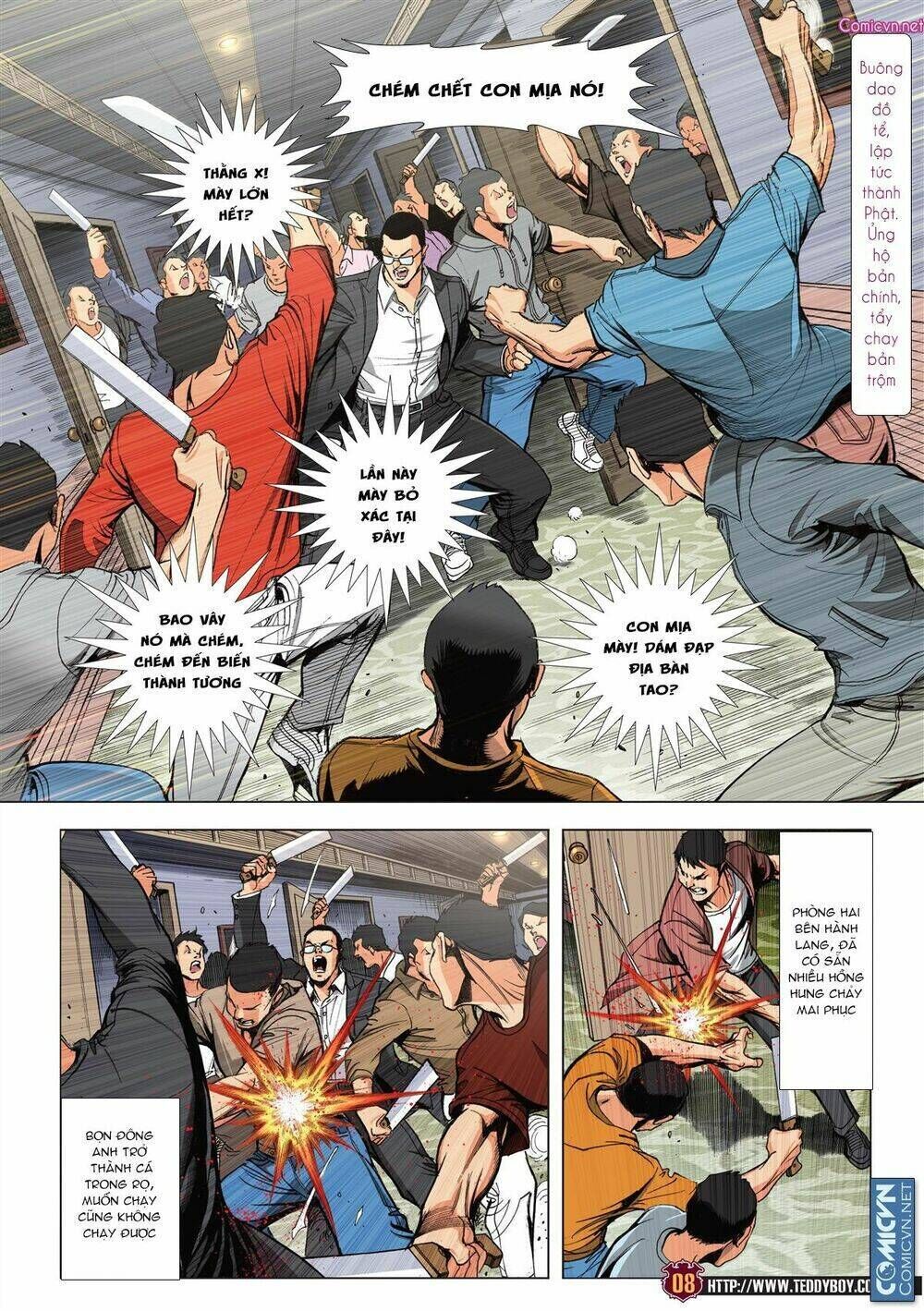 người trong giang hồ chapter 2179: lý chí cao vs lương tiểu Đông - Trang 2