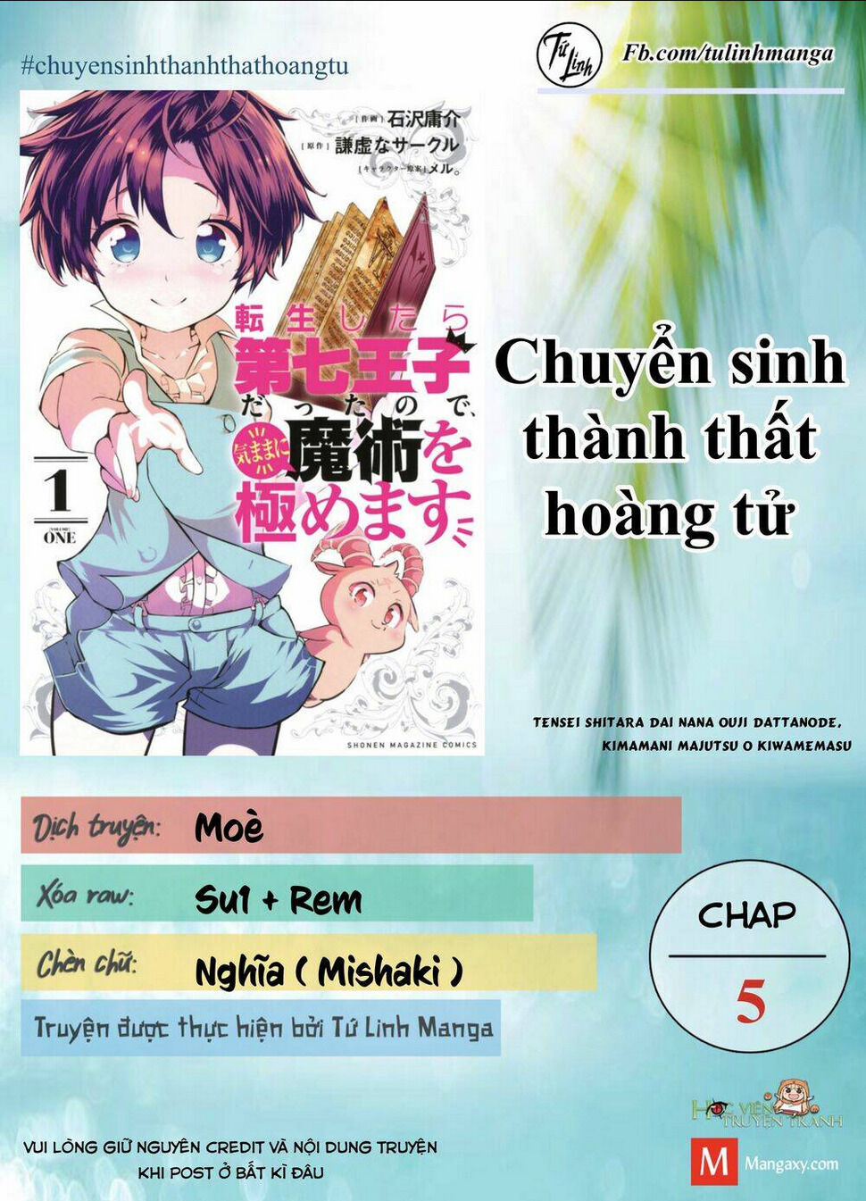 chuyển sinh thành thất hoàng tử chapter 5 - Next chapter 6