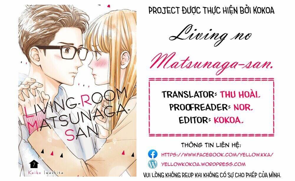 Living no Matsunaga-san Chapter 25 - Trang 2