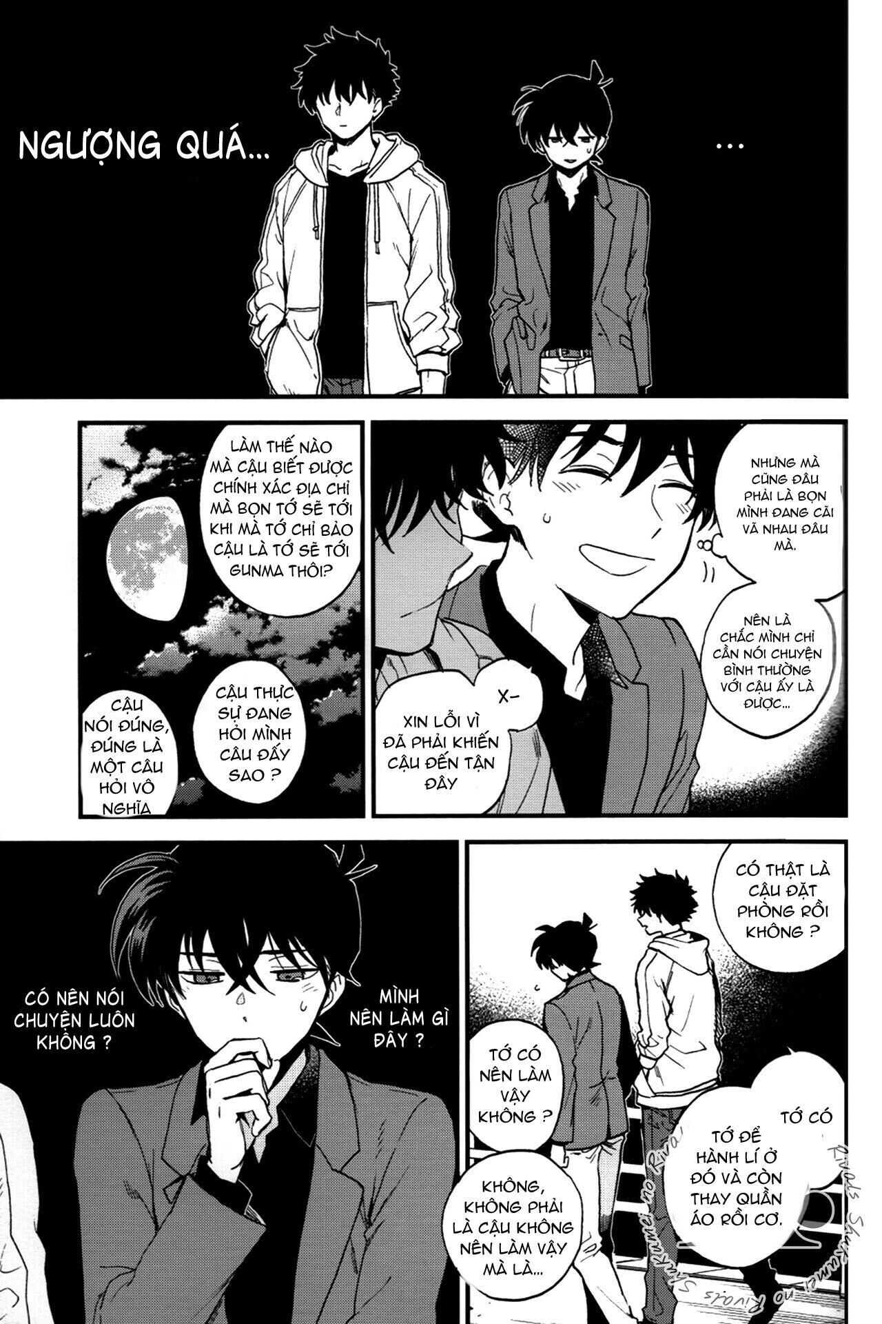 DJ Detective Conan Chapter 2 KaitoxShinichi - Trang 2