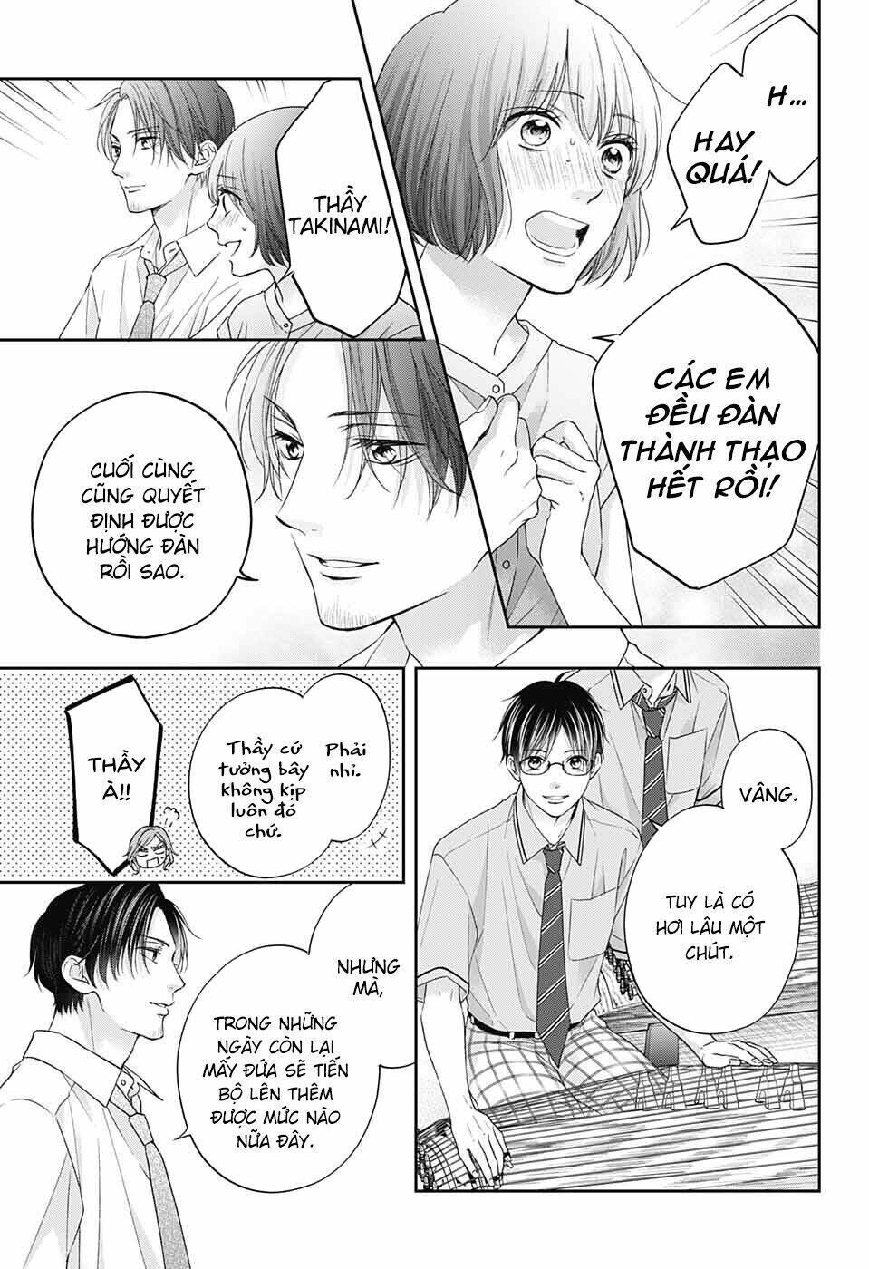 kono oto tomare! chapter 111: vầng trăng trên trời xanh - Next chapter 112: sàn quyết đấu