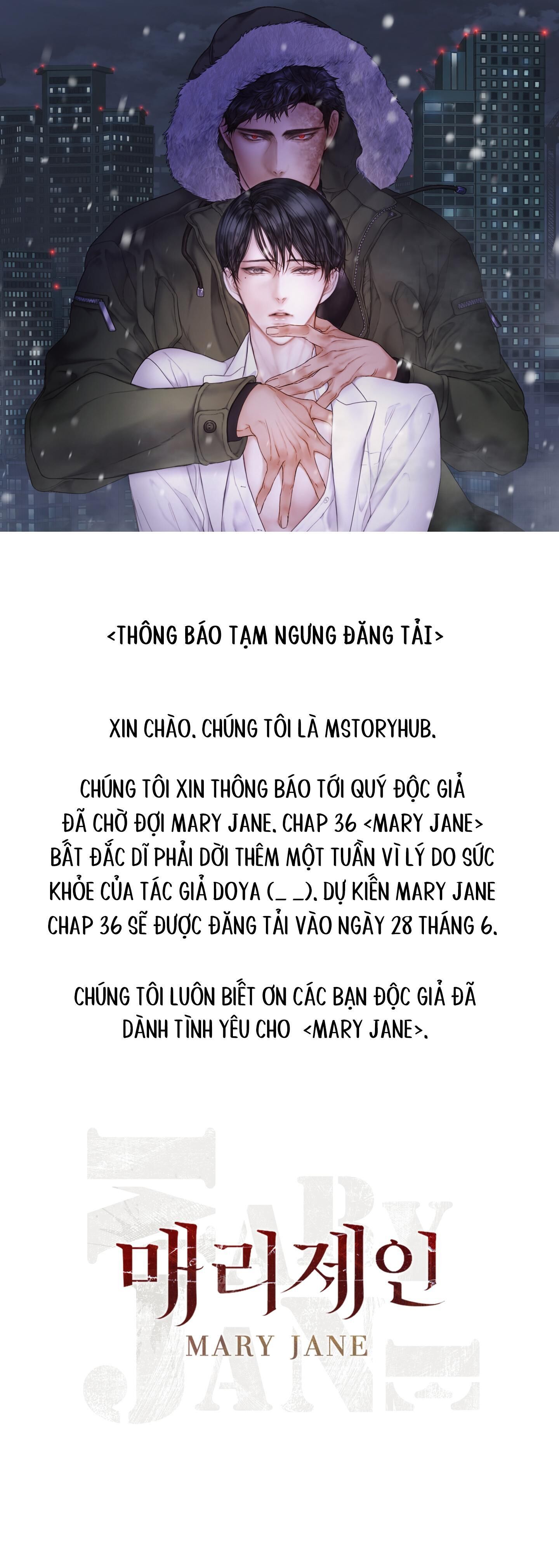 Mary Jane Chapter 35.2 THÔNG BÁO LẦN 2 - Trang 1